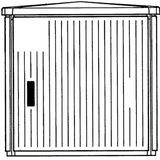 EH3G87C2 EH3GD Cabinet DIN1 AP 875x871x541 SH ; EH3G87C2