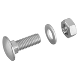 BOLT FOR OMEGA-TYPE FIXING BRACKET - TRCC BOLT+NUT - M10X30 - FINISHING: EZ