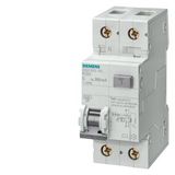 RCBO, 4.5 kA, 1-pole+N, type AC, 30 mA, C char,…5SU1353-1KL16