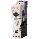 DOL starter, 380 V 400 V 415 V: 0.37 kW, Iq= 100 kA, Ir= 0.3 - 1.2 A, 24 V DC, DC voltage