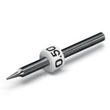 Graver for engraver 1.0 mm graver width silver-colored