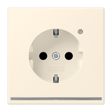 SCHUKO socket with LED pilot light LC432 LC1520-OLNW245