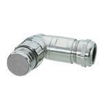 Housing (circular connector), M23, Copper-zinc alloy, IP67, IP69K