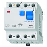 Residual current circuit breaker 63A,4-p, 300mA,type AC, 6kA