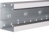Wall trunking base f-mounted BRS 100x130mm lid 80mm of sheet steel pur