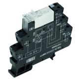 Relay module, 230 V UC ±5 %, Green LED, Rectifier, 1 CO contact (AgNi)