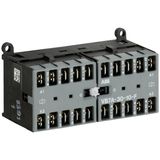 VB7A-30-10-F-84 Mini Reversing Contactor 110 ... 127 V AC - 3 NO - 0 NC - Flat-Pin Connections