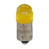 Pushbutton accessory A22NZ, Yellow LED Lamp 12 VAC/DC A2270671M