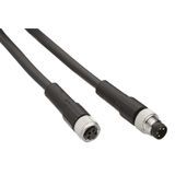 BUS CABLE,STRAIGHT,M12-B,FEMALE-WIRE, 3M