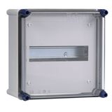 Enclosure with top head rail K433