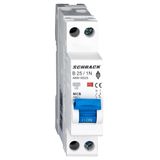 Miniature Circuit Breaker (MCB) AMPARO 6kA, B 25A, 1+N, 1MW