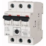 Motor-Protective Circuit-Breakers, 0,25-0,4A, 3p