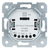 Digital/Analog room thermostat insert, heating/cooling