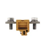 Feed-through terminal block, Threaded stud connection, 150 mm², 1000 V