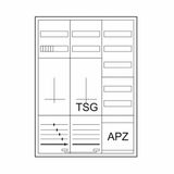 ZSD-ZTV-1100/APZ-BPKT31 Eaton Metering Board ZSD LV systems Final Distribution Boards