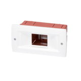 FLUSH-MOUNTING ENCLOSURE 2 MODULES IP40