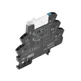 Relay module, 24 V DC ±20 %, Green LED, Free-wheeling diode, Reverse p