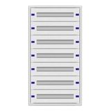 Modular chassis 2-21K flat, 7-rows, depth 100 mm