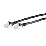 Patch cord Cat.6A AWG 26 7.0 m black