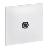 091357 Prise TV simple Neptune - Blanc