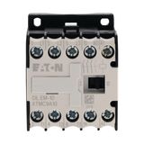 Contactor, 115V 60 Hz, 3 pole, 380 V 400 V, 4 kW, Contacts N/O = Normally open= 1 N/O, Screw terminals, AC operation