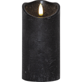 LED Pillar Candle Flamme Rustic