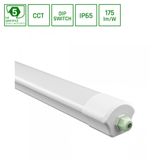 LIMEA VARIO HERMETIC 1500mm 30/40/50W CCT 230V 120deg IP65 IK08  WHITE 5 years warranty