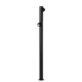 Lucide IBAMA - Pedestal lamp - LED - 1x5W 3000K - IP65 - Black