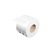 Cable coding system, 4.4 - 6.7 mm, 34 mm, Vinyl film, white