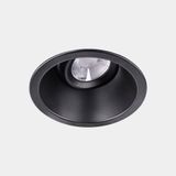 Downlight Play High Visual Confort Round Adjustable 6.4W LED warm-white 3000K CRI 90 14.1º ON-OFF Black IP23 589lm