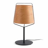 STOOD BLACK TABLE LAMP E27 + WOOD MAX 20W