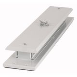 Top plate, ventilated, W=425mm, IP42, grey