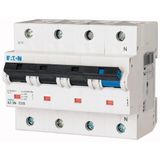 Miniature circuit breaker (MCB), 50A, 3pole+N, D-Char