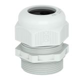 V-TEC VM32 4x8 Cable gland, metric thread with multi-way seal insert, light grey