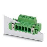 DFK-PC 5/ 2-STF-7,62 BK - Feed-through plug