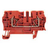 Feed-through terminal block, Tension-clamp connection, 2.5 mm², 800 V,