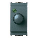 Dimmer 230V 100-500W +push grey