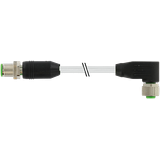 M12 male 0° / M12 female 90° MASI PUR 2x1,5 gy UL/CSA 2m