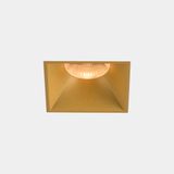 Downlight Play Deco Symmetrical Square Fixed Trimless Emergency 11.9W LED warm-white 2700K CRI 90 34.5º ON-OFF Trimless/Gold IP54 1156lm