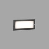 STRIPE-2 RECESSED DARK GREY 5W 3000K