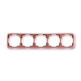 3901A-B50 R2 Cover frame 5gang, horizontal ; 3901A-B50 R2