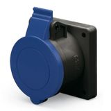 FLUSH-MNT.SOCKET 63A 2P+E 6h IP44/IP54