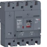 Moulded Case Circuit Breaker h3+ P250 TM ADJ 4P4D N0-100% 50A 50kA FTC
