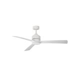 Fan White Aluminium White & Oak   Plywood D: 137.1 cm  H: 38.2 cm 6 Speed Remote 52’’ Blade, DC 38 Watt AC220-240V 5041CFM 205RPM,5,1Kg Summer/Winter Function, With Light & Remote Control,2 Years Light & control 10 Years Motor