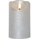 LED Pillar Candle Flamme Rustic