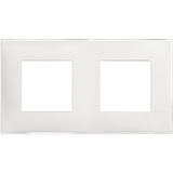 CLASSIA - COVER PLATE 2X2P ICE SATIN