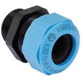 Cable gland Progress synthetic GFK Pg29 Ex e II cable Ø 23.0-25.0mm blue