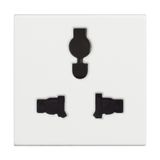 CLASSIA - MULTISTANDARD SOCKET WHITE