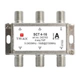 SCT 4-16, 4-way tap16dB 2.4GHz