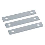 Cu rails, univers, converter tab 30x5x170mm, tin-plated. 3 pieces in a set